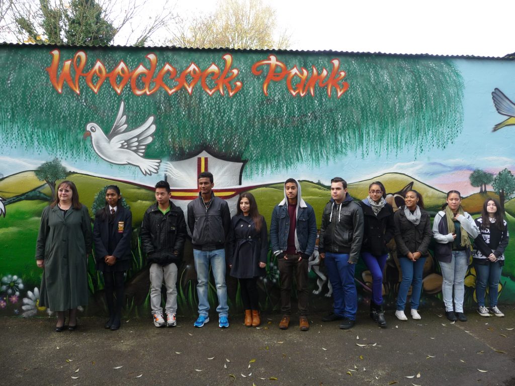 Woodcock Park Mural – from eyesore to local landmark