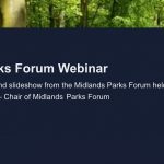 Webinar for the Midland Parks Forum in April 2021